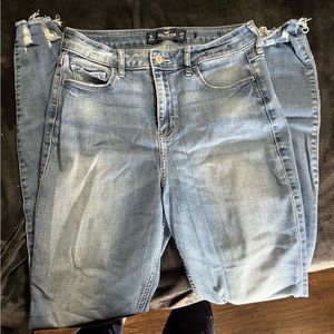 Holister high waist skinny jeans